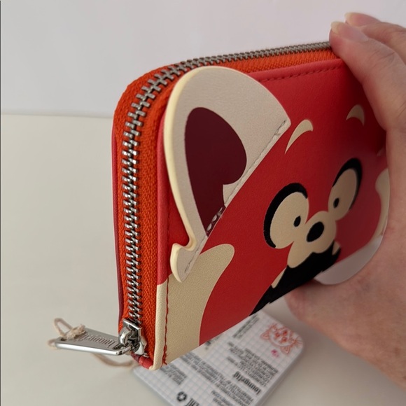 Loungefly Turning Red Disney Pixar Loungefly Wallet - NWT - Picture 7 of 17